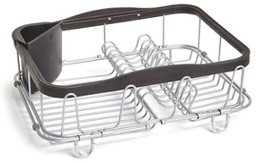 Czarny stalowy ociekacz 37x29 cm Sinkin – Umbra