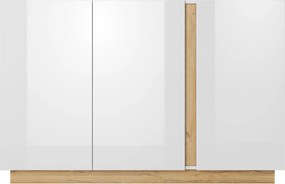 Komoda ARCETTO 138 cm do Salonu Sypialni Biały