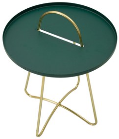 Metalowy stolik GRENT, Ø 45 cm