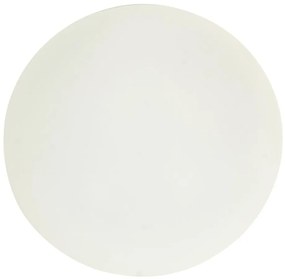 Biała lampa sufitowa ze szklanym kloszem ø 17,5 cm Nina – Candellux Lighting