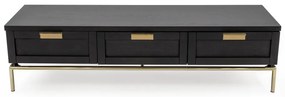Czarna komoda Woodman Pimlico Lowboard