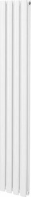 Grzejnik kolumnowy owalny – 1600 mm x 240 mm – biały