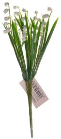 Sztuczny bukiet konwalia, wysokość 35 cm, pęczek 5sztuk
