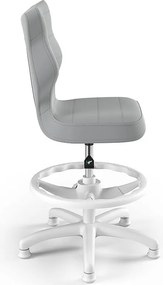 Krzesło dziecięce Petit biały Velvet 03 rozmiar 3 (119-142 cm) WK+P