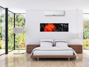 Obraz - świecący minerał (170x50 cm)