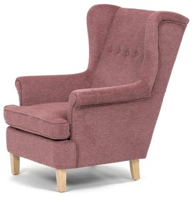 Fotel na uszach PINK2, różowy