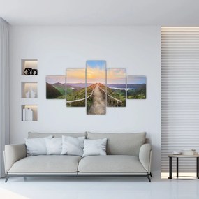 Obraz - Górska ścieżka (125x70 cm)