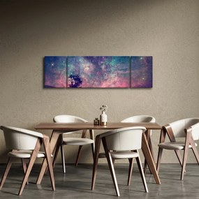 Obraz - Nieziemskie nocne niebo (170x50 cm)