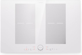 Klarstein Delicatessa 77cm Płyta Indukcyjna 2StrefyFlex 4 Strefy Gotowania Biały