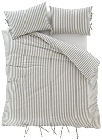 Niebieska pościel dwuosobowa 200x200 cm Zanzibar Stripe – Pineapple Elephant