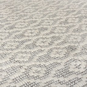 Szaro-beżowy dywan wełniany Flair Rugs Dream, 120x170 cm