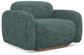 Turkusowy fotel Ailani – Makamii