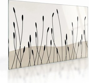 Obraz na szkle - Łąka graficzna N⁰3 (70x50 cm)