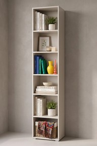 Wysoki regał słupek 30 cm kaszmir D7-W77