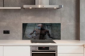 Panel szklany do Kuchni Zjawa w Opuszczonym Budynku