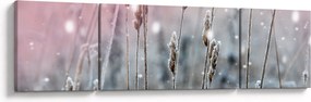 Obraz - Zimowy krajobraz (170x50 cm)
