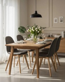 Zestaw zielonych drewnianych krzeseł welurowych 4 szt. D0-L73