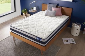 Materac Actiflex ergo 140x210cm, Grubosc : 24 cm, sprezyny kieszeniowe i pianka z pamiecia ksztaltu, Wysoki, 5 stref komfortu