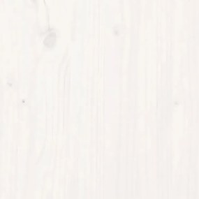 Białe drewniane łóżko rozsuwane 2x(80x200) cm - Givefi 3X
