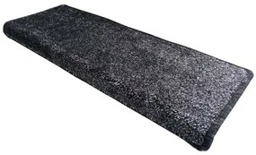 Stopień schodowy Apollo soft, prostokątny,antracytowy, 24 x 80 cm, zestaw 5 szt.