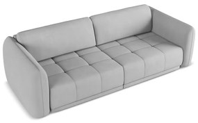 Jasnoszara sofa 210 cm Hoku – Makamii