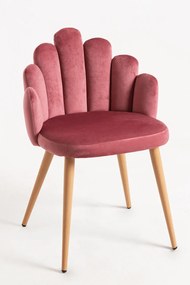 Rcznie aksamitne krzeso