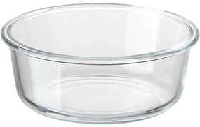 Florina Pojemnik szklany z bambusową pokrywką Clavato, 390 ml, S