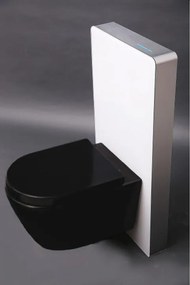Kompletny zestaw WC 39: Miska WC wisząca B-8030RDeska Soft-Close - Moduł sanitarny 805S z czujnikiem ruchu