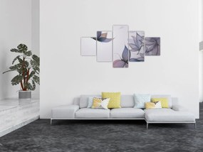 Obraz - Rysowanie motyli (125x70 cm)