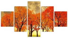 Obraz - Jesień (125x70 cm)