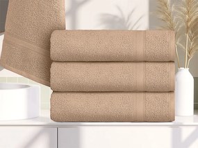 Ręcznik CLARYSSE ELEGANCE 70x140 cm piaskowy, 100% bawełna