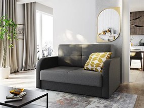 Sofa z funkcją spania szary + antracyt - Oves 4X
