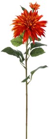 Dalia pomarańczowa – sztuczny kwiat cięty, 75 cm