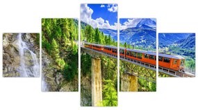 Obraz - Matterhorn, Zermatt, Wallis, Szwajcaria (125x70 cm)