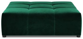 Zielony moduł aksamitnej sofy Rome Velvet – Cosmopolitan Design