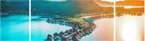 Obraz - Bora Bora (170x50 cm)
