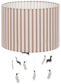 Lampa do pokoju dziecięcego SCOTT, pieski, Ø 29 cm