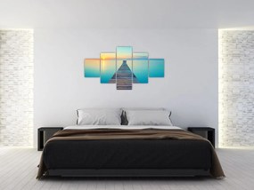 Obraz - Molo do nieskończoności (125x70 cm)