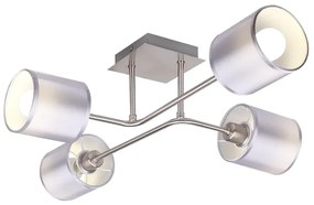 Lampa sufitowa z białymi kloszami - K248 L8-N85