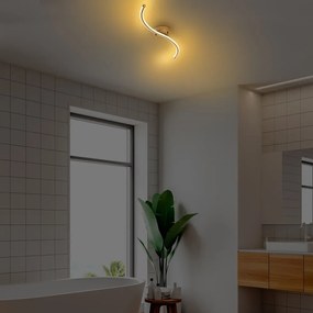 Lampa sufitowa LED w kolorze złota 10x67 cm Yilan – Opviq lights