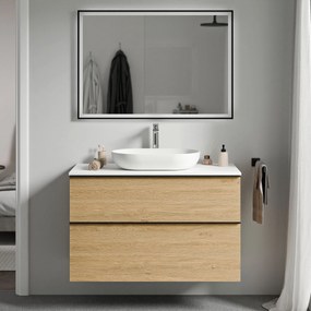 Meble łazienkowe szafka pod umywalkę nablatową LAVOA 80 cm