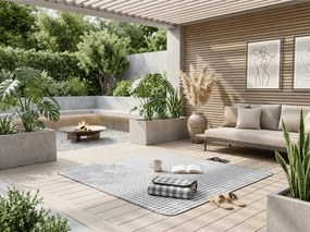 Składana mata plażowa na piknik PIKNIX 145x200 cm - różne kolory Kolor: Niebieski