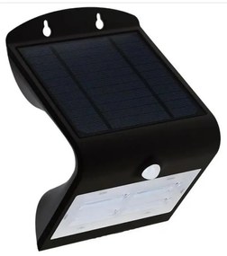 LED Kinkiet solarny z czujnikiem LED/3W/3,7V 3000/4000K IP65 czarny