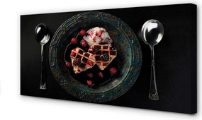 Obraz na płótnie Deser w Kształcie Serca