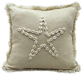 Bawełniana poszewka na poduszkę 43x43 cm Seashells – Mioli Decor