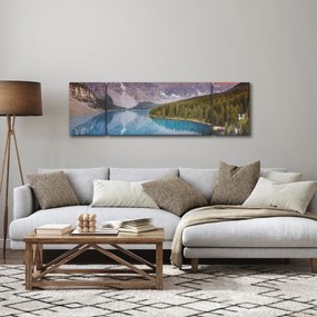 Obraz - Górski krajobraz Kanady (170x50 cm)