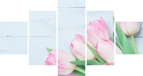Zdjęcie - Bukiet tulipanów (125x70 cm)