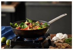Patelnia wok aluminiowa z powłoką nieprzywierającą ø 28 cm – Holm