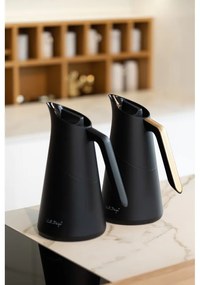 Czarny termos 1 l Soho – Vialli Design
