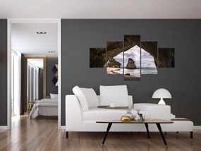 Obraz z jaskini, Nowa Zelandia (125x70 cm)